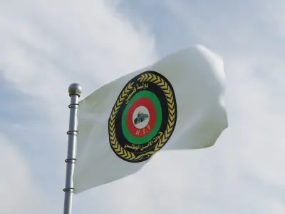 Animated Palestine Flags 3D model