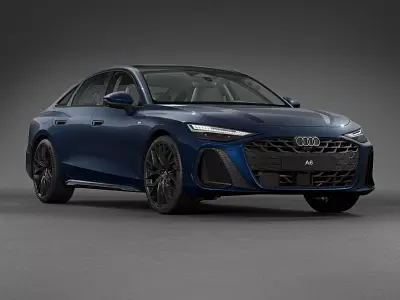 2026 Audi A6 Sedan 3D model