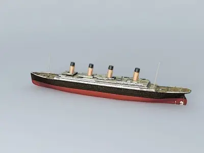 TITANIC Dummy 1912 Free 3D model
