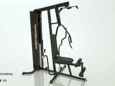 Gym Machine 05 3D model