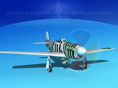 P-51 Mustang Sport V11 3D model