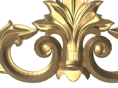  decorative pattern ready for 3D printing 3D model