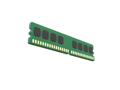 Cartoon Ram v1 001 Low-poly 3D model