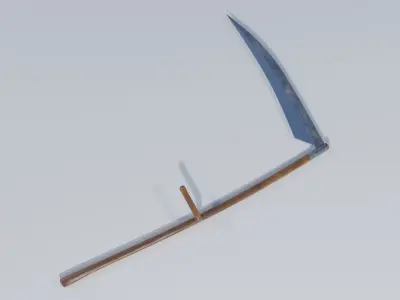 Scythe Free low-poly 3D model purchase