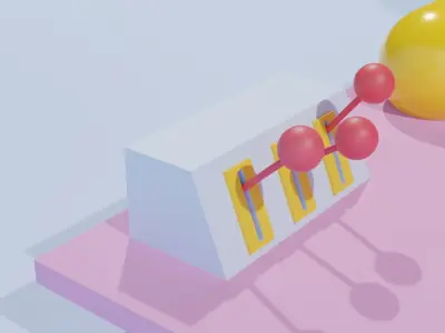 Doraemon Time Machine 3D model