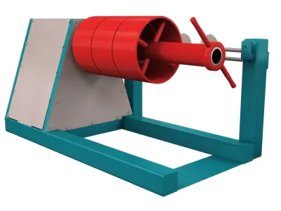 Roll Pickup machine 3D model