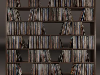 Vinyl Storage No-14 3D model