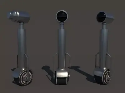 Robox three electric scooters - three electric scooters 3D model