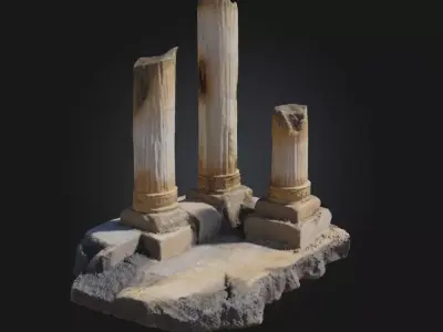Ancient Reverie  A Sculptural Echo of Forgotten Dreams 3D model