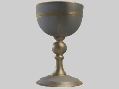 Chalice Model 1 Low-poly 3D model