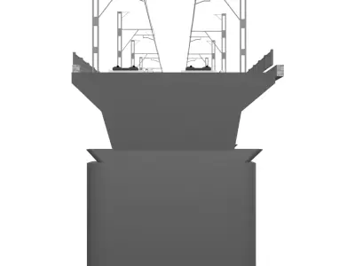 KCIC Whoosh Jakarta-Bandung Low-poly 3D model
