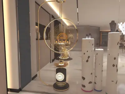 GOLD STORE 3D model