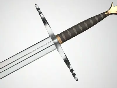 Sword 2 3D model purchase