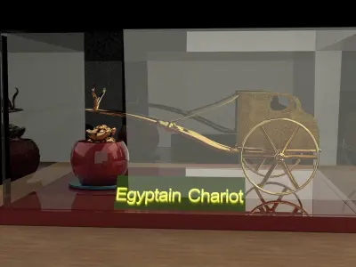 King Tut Chariot  3D model by aceimagedesign-1