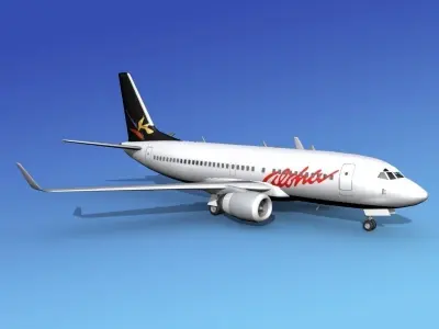 Boeing 737-700ER Aloha 3D model