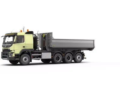 Volvo FMX 2014 MULTILIFT 3D model