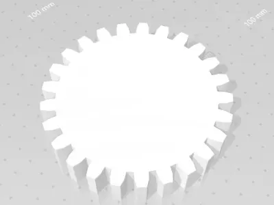 Spur Gear Free 3D print model