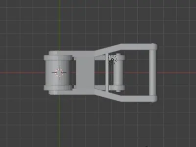 Ratchet strap mechanism 3D printing for scale models 72 35 scale Free 3D print model