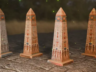 A Egyptian Obelisk 3D model