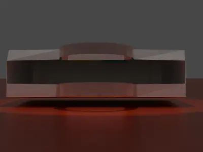 Microsoft store logo 3d Free low-poly 3D model