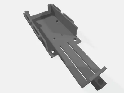 Replacement part IF552 - Battery Tray for Kyosho MP10e MT10e 3D print model