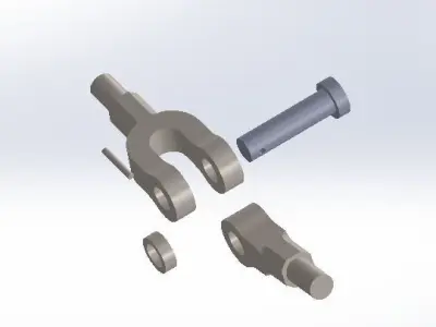 Knuckle joint 3D model purchase
