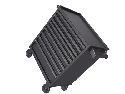 Tool Cabinet - Industrial Drawer Rolling Tool Cabinet 3D print model