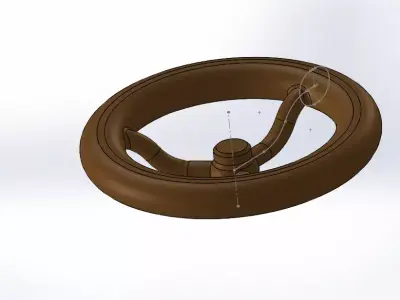 Steering Wheel 3D model purchase