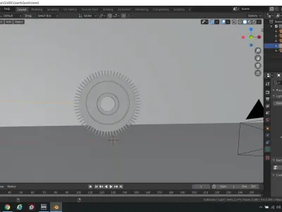 gear part 3D model get
