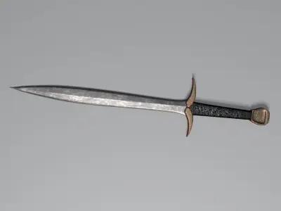 Medieval Sword Free 3D model