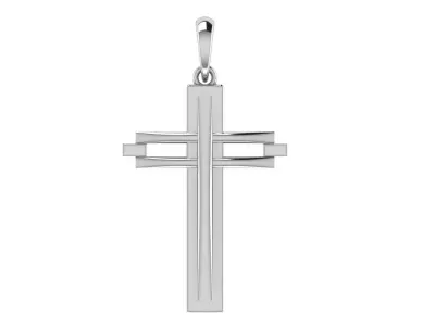 CROSS PENDANT CR125 3D print model