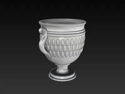 Chalice Cup Antique like 3D Print Ready 3D model 3D print model
