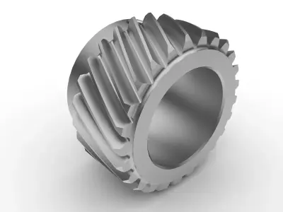 helical gear 3D model purchase