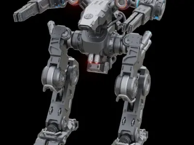 Raven robot 3D model