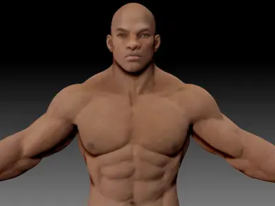Male body 05 3D model