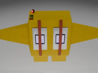 LowPoly JetPack Package  Low-poly 3D model