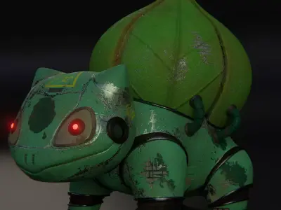 Mecha Bulbasaur Free 3D model