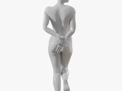  Female mannequin pose 5 PBR 