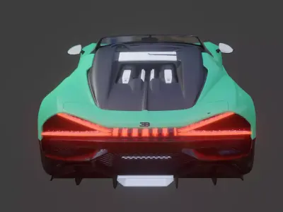 Bugatti Mistral 3D model