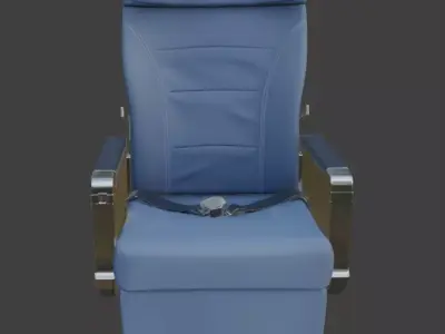 Airplane chair 3D model buy