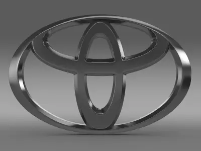 Toyota Logo 3D model