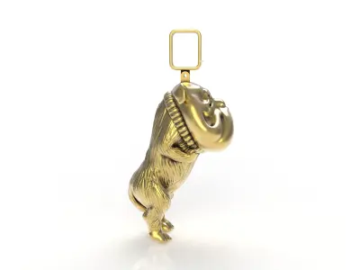 Bulldog Pendant 3D print model