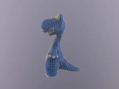 Dinosaur Low-poly 3D model order
