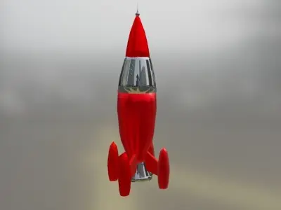 SpaceShip rocket ship 3D model