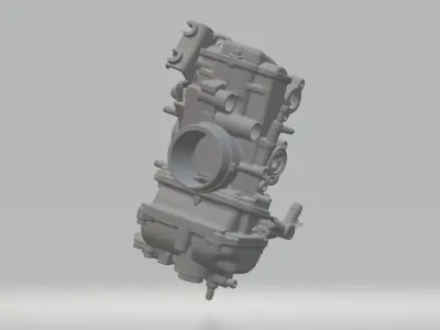 Keihin FCR Carburettor Scan 3D model