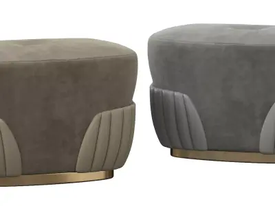 Crystal Pouf 3D model