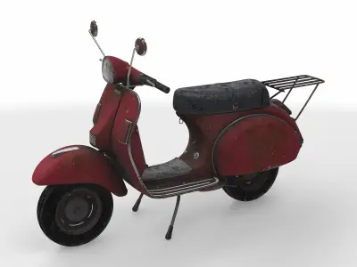 scooter 01 3D model
