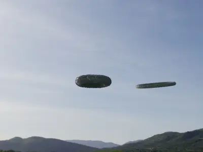 Ufo 3D models 3D Model Pack