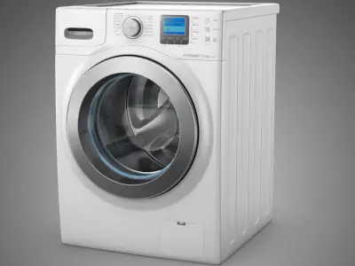 Samsung EcoBubble Washing Machine 3D model
