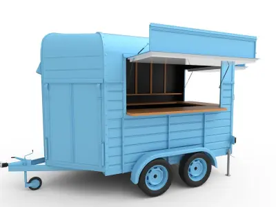 Food Stall 3D model